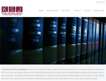 Tablet Screenshot of ksjattorneys.com